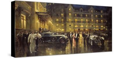 Casino Square-Alan Fearnley-Stretched Canvas