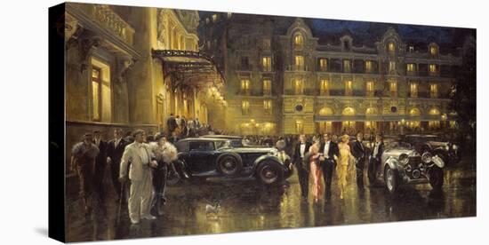 Casino Square-Alan Fearnley-Stretched Canvas