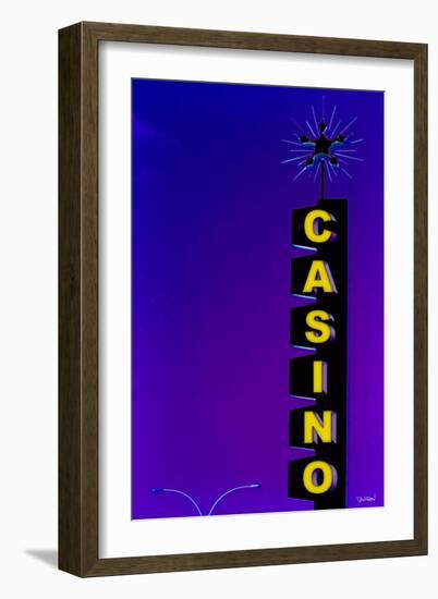 Casino - Violet-Pascal Normand-Framed Art Print