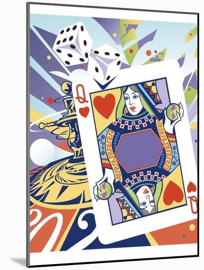 Casino-David Chestnutt-Mounted Giclee Print