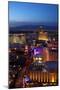 Casinos and Hotels Along the Strip, Las Vegas, Nevada-David Wall-Mounted Premium Photographic Print