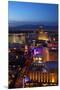 Casinos and Hotels Along the Strip, Las Vegas, Nevada-David Wall-Mounted Premium Photographic Print