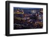 Casinos and Hotels Line the Vegas Strip, Las Vegas, Nevada-David Wall-Framed Photographic Print