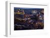 Casinos and Hotels Line the Vegas Strip, Las Vegas, Nevada-David Wall-Framed Photographic Print