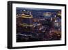 Casinos and Hotels Line the Vegas Strip, Las Vegas, Nevada-David Wall-Framed Photographic Print