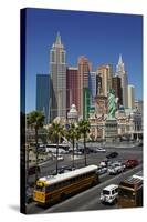 Casinos and Hotels of Las Vegas, Nevada-David Wall-Stretched Canvas