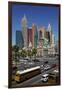 Casinos and Hotels of Las Vegas, Nevada-David Wall-Framed Premium Photographic Print