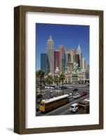 Casinos and Hotels of Las Vegas, Nevada-David Wall-Framed Photographic Print