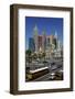 Casinos and Hotels of Las Vegas, Nevada-David Wall-Framed Photographic Print