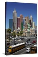 Casinos and Hotels of Las Vegas, Nevada-David Wall-Stretched Canvas