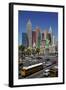 Casinos and Hotels of Las Vegas, Nevada-David Wall-Framed Photographic Print