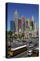 Casinos and Hotels of Las Vegas, Nevada-David Wall-Stretched Canvas