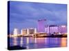 Casinos on the Colorado River, Laughlin City, Nevada, USA-Richard Cummins-Stretched Canvas