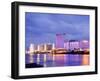 Casinos on the Colorado River, Laughlin City, Nevada, USA-Richard Cummins-Framed Photographic Print