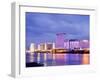 Casinos on the Colorado River, Laughlin City, Nevada, USA-Richard Cummins-Framed Photographic Print