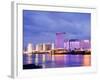 Casinos on the Colorado River, Laughlin City, Nevada, USA-Richard Cummins-Framed Photographic Print