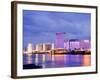 Casinos on the Colorado River, Laughlin City, Nevada, USA-Richard Cummins-Framed Photographic Print