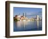 Casinos on the Colorado River, Laughlin City, Nevada, USA-Richard Cummins-Framed Photographic Print