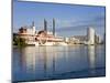 Casinos on the Colorado River, Laughlin City, Nevada, USA-Richard Cummins-Mounted Photographic Print