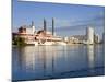 Casinos on the Colorado River, Laughlin City, Nevada, USA-Richard Cummins-Mounted Photographic Print