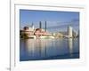 Casinos on the Colorado River, Laughlin City, Nevada, USA-Richard Cummins-Framed Photographic Print