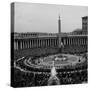 Casket of Pope John XXIII Passing Through Saint Peter's Square-null-Stretched Canvas