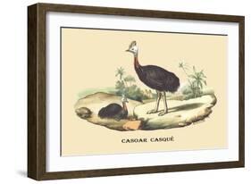 Casoar Casque-E.f. Noel-Framed Art Print