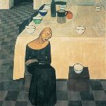 A Woman (the Wait)-Casorati Felice-Giclee Print