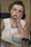 Sleeping Girl-Casorati Felice-Giclee Print