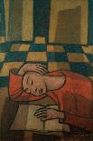 A Woman (the Wait)-Casorati Felice-Giclee Print