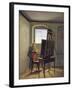 Caspar David Friedrich in His Studio-Georg Friedrich Kersting-Framed Photographic Print