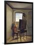 Caspar David Friedrich in His Studio-Georg Friedrich Kersting-Framed Photographic Print