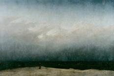The Wanderer Above the Sea of Fog, 1818-Caspar David Friedrich-Mounted Giclee Print