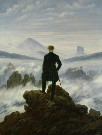The Wanderer Above the Sea of Fog, about 1818