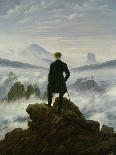The Wanderer Above the Sea of Fog, 1818-Caspar David Friedrich-Giclee Print