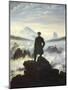 Caspar Friedrich (Wanderer Above the Sea of Fog) Art Poster Print-null-Mounted Poster