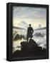 Caspar Friedrich (Wanderer Above the Sea of Fog) Art Poster Print-null-Framed Poster