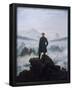 Caspar Friedrich Wanderer Above the Sea of Fog Art Print Poster-null-Framed Poster