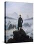 Caspar Friedrich Wanderer Above the Sea of Fog Art Print Poster-null-Stretched Canvas