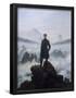 Caspar Friedrich Wanderer Above the Sea of Fog Art Print Poster-null-Framed Poster