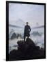 Caspar Friedrich Wanderer Above the Sea of Fog-null-Framed Art Print