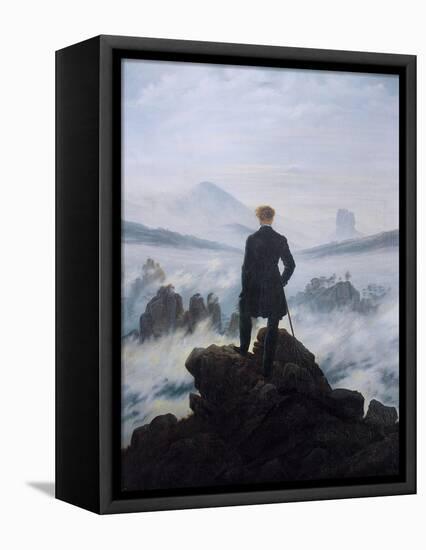 Caspar Friedrich Wanderer Above the Sea of Fog-null-Framed Stretched Canvas