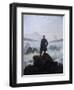 Caspar Friedrich Wanderer Above the Sea of Fog-null-Framed Art Print