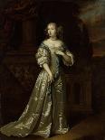 Portrait of Queen Mary Stuart II (1662-1684) of England as Princess of Orange, 1676-Caspar Netscher-Giclee Print