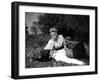 Casque d'Or Golden helmet by JacquesBecker with Serge Reggiani, Simone Signoret, 1952 (b/w photo)-null-Framed Photo