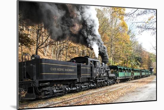 Cass Scenic Railroad 17 2-Robert Michaud-Mounted Giclee Print