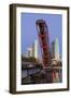 Cass Street and Csx Bridges over the Hillsborough River-Richard Cummins-Framed Photographic Print