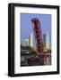 Cass Street and Csx Bridges over the Hillsborough River-Richard Cummins-Framed Photographic Print