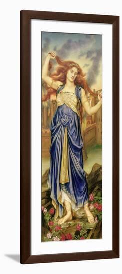 Cassandra, 1898-Evelyn De Morgan-Framed Giclee Print