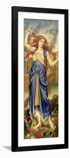 Cassandra, 1898-Evelyn De Morgan-Framed Giclee Print